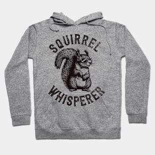 Vintage Squirrel Lover Squirrel Whisperer Hoodie